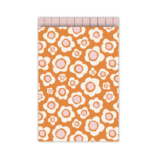 Cadeauzakje large - Retro Flower colorful