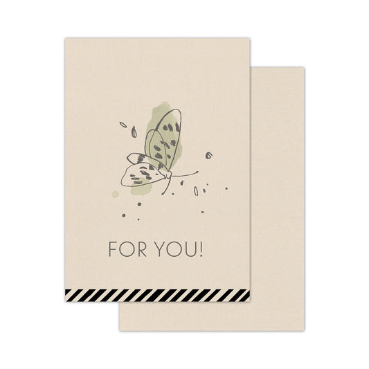 Mini kaartje Flying Fortune - For You!