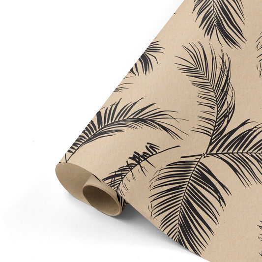 Cadeaupapier - Palm Leaves Kraft