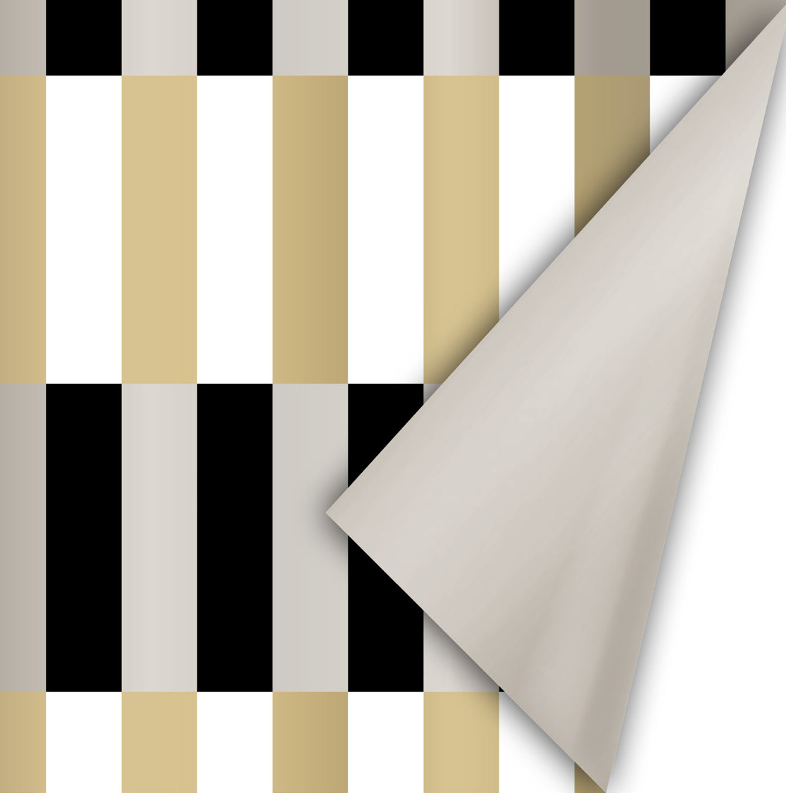 Cadeaupapier - colorblocking chique