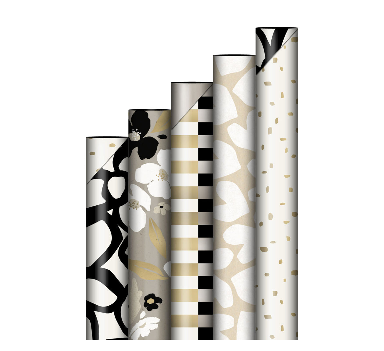 Cadeaupapier - Bold Flowers chique