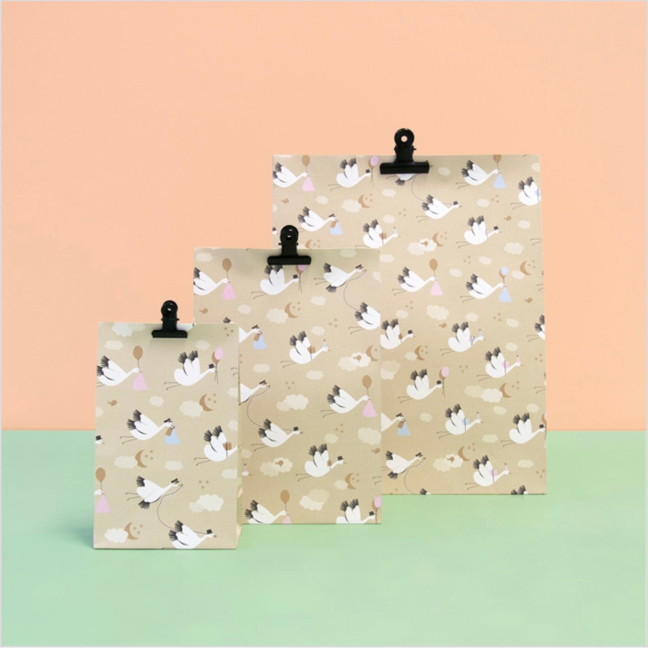 Blokbodemzak XL Babybird per stuk