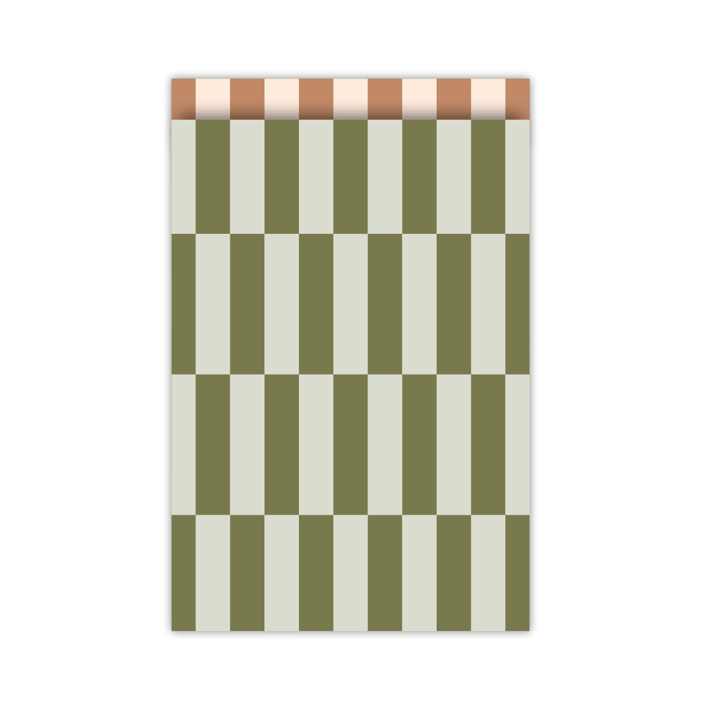 Cadeauzakje large - Colorblocking Duotone Groen