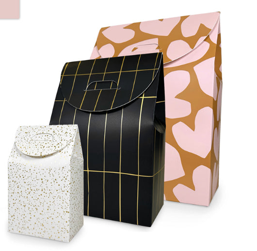 Cadeaudoosje S Random spots white