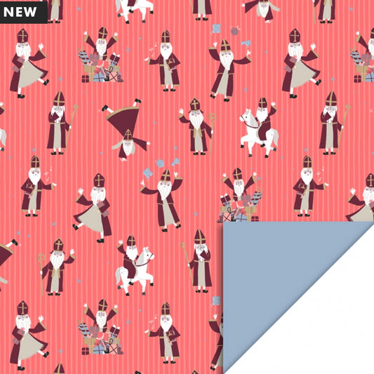 Cadeauzakje large - Acrobaat fluor orange