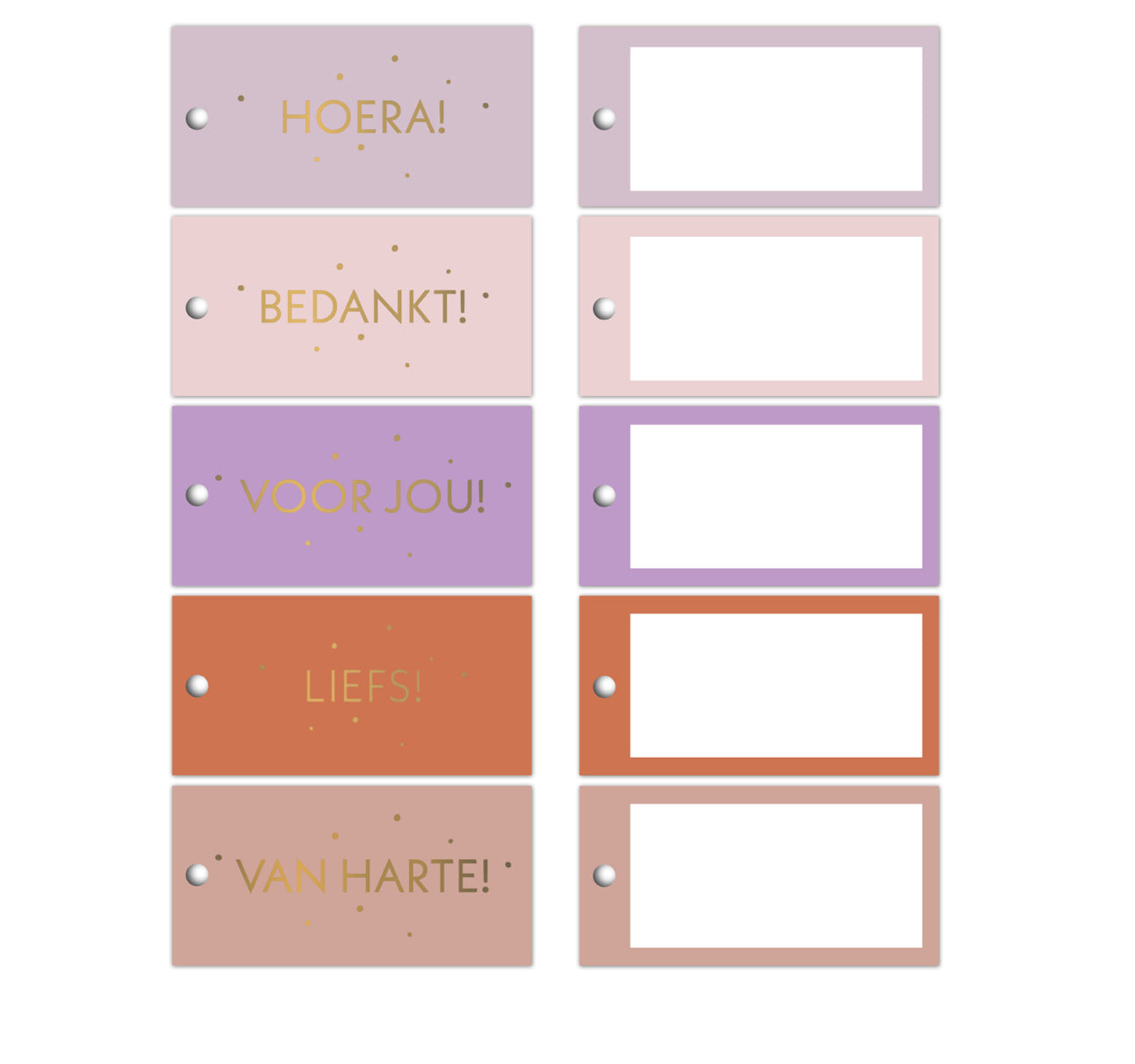 Cadeaulabels Text Mix