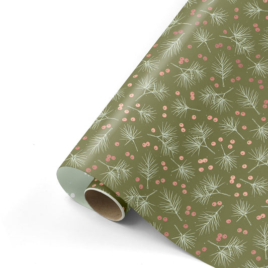 Cadeaupapier - Berries & Branches Classic