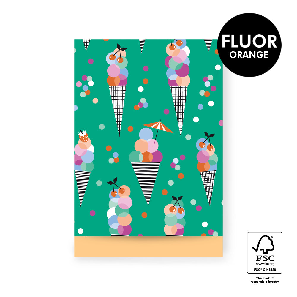 Cadeauzakje large - ijsjes