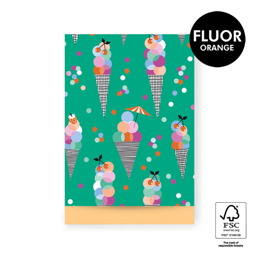 Cadeauzakje large - ijsjes