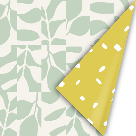 Cadeaupapier - Abstract botanics fall