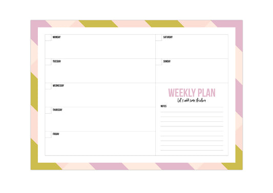 Weekplanner A4
