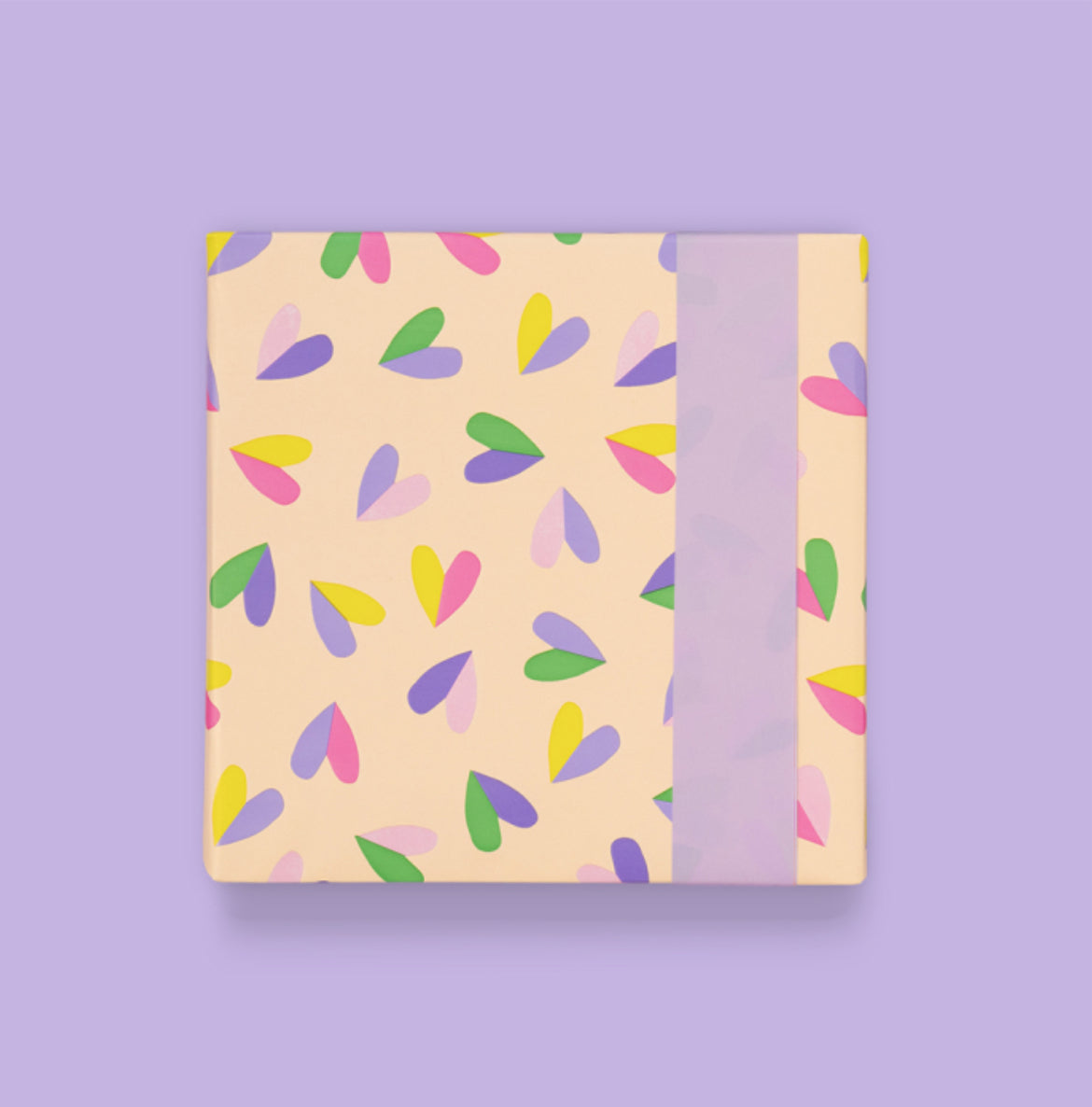 Cadeaupapier - Hearts Duo (70 cm)