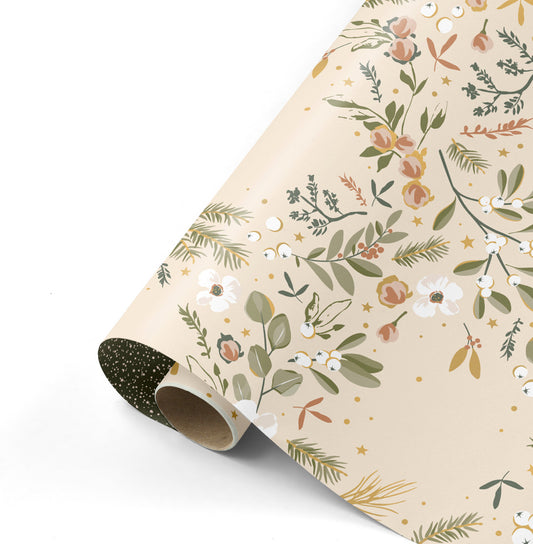 Cadeaupapier - Let’s decorate ‘25 Natural