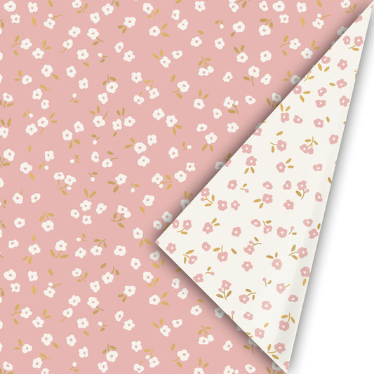 Cadeaupapier - Tiny Petals Pink