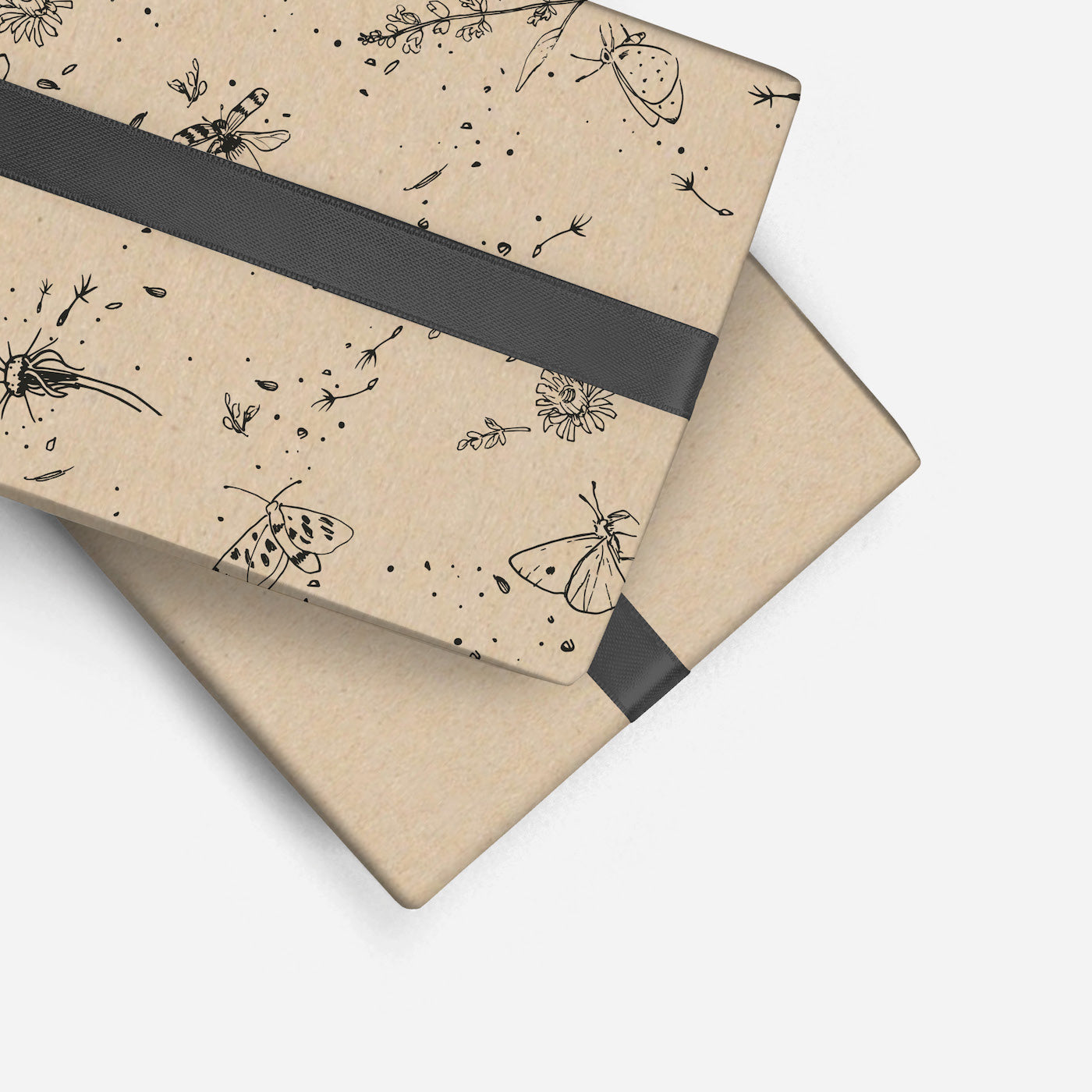 Cadeaupapier - Flying fortune kraft