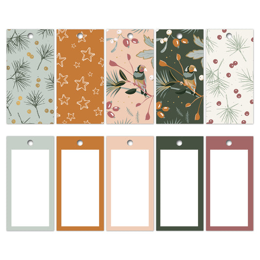 Cadeaulabels Christmas Stories colorful