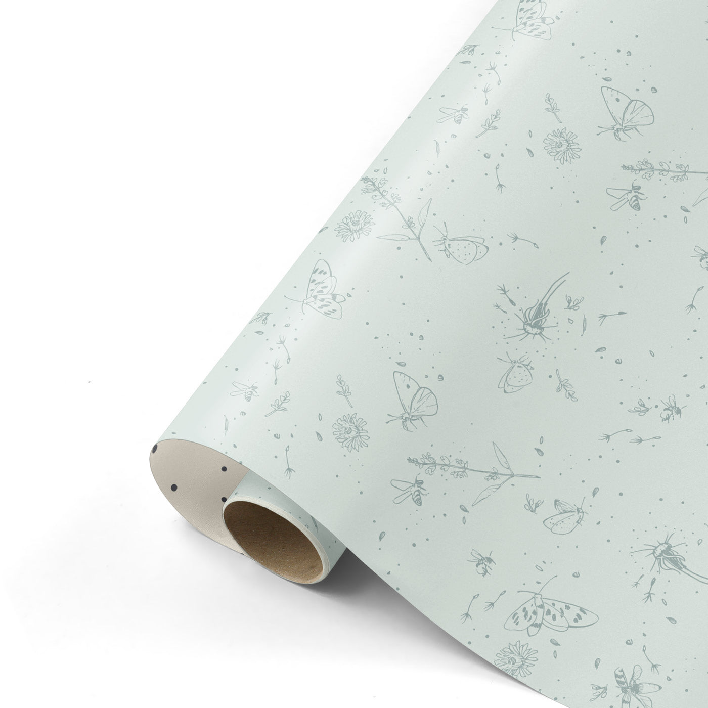 Cadeaupapier - Solid Ground groen