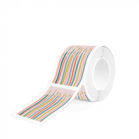 Sticker - Kaarsjes goud