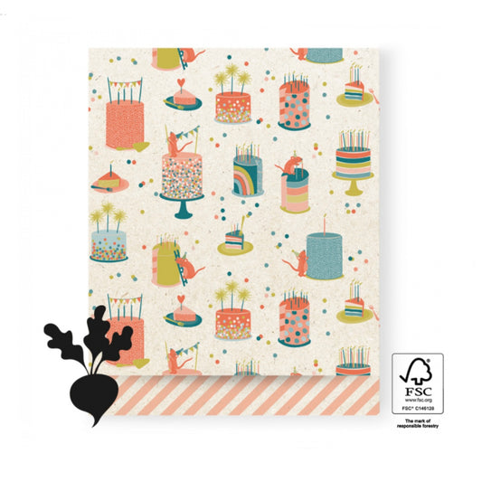 Cadeauzakje XXL - Happy Birthday