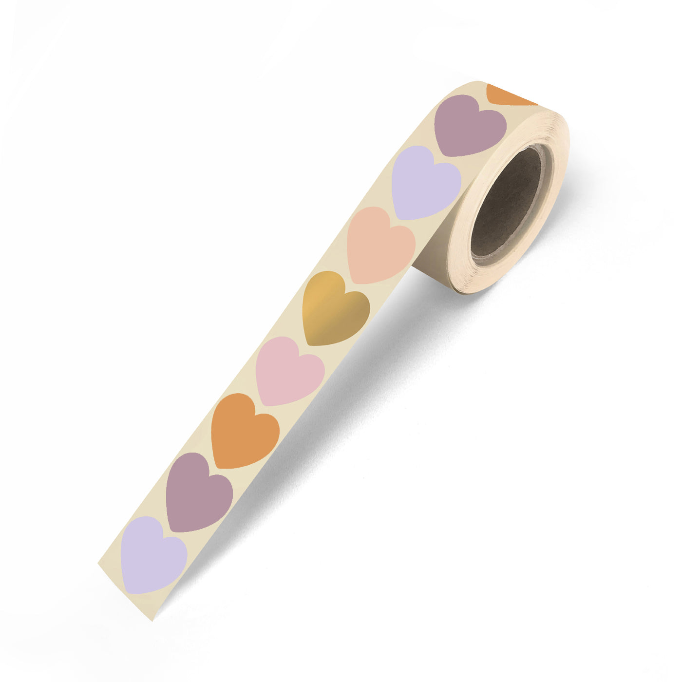 Sticker - Mini hartjes warm