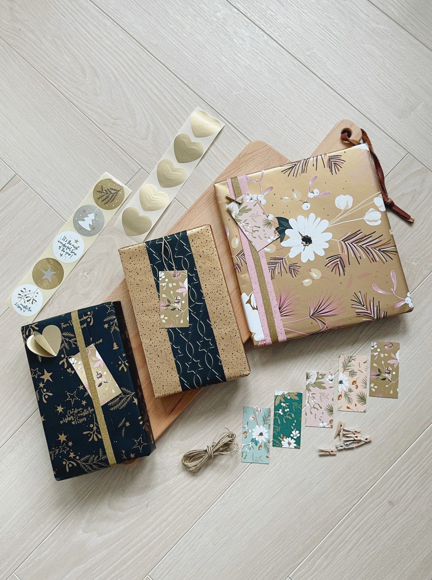 Sticker - Hartjes Goud