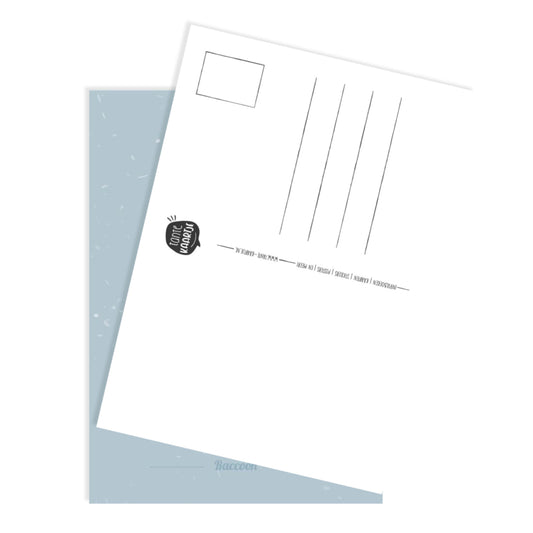 Ansichtkaart - Wasbeer