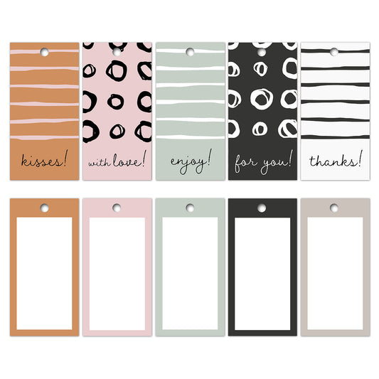 Cadeaulabels - Line art