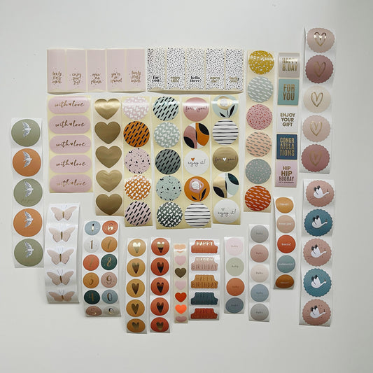 Stickerpakket XL