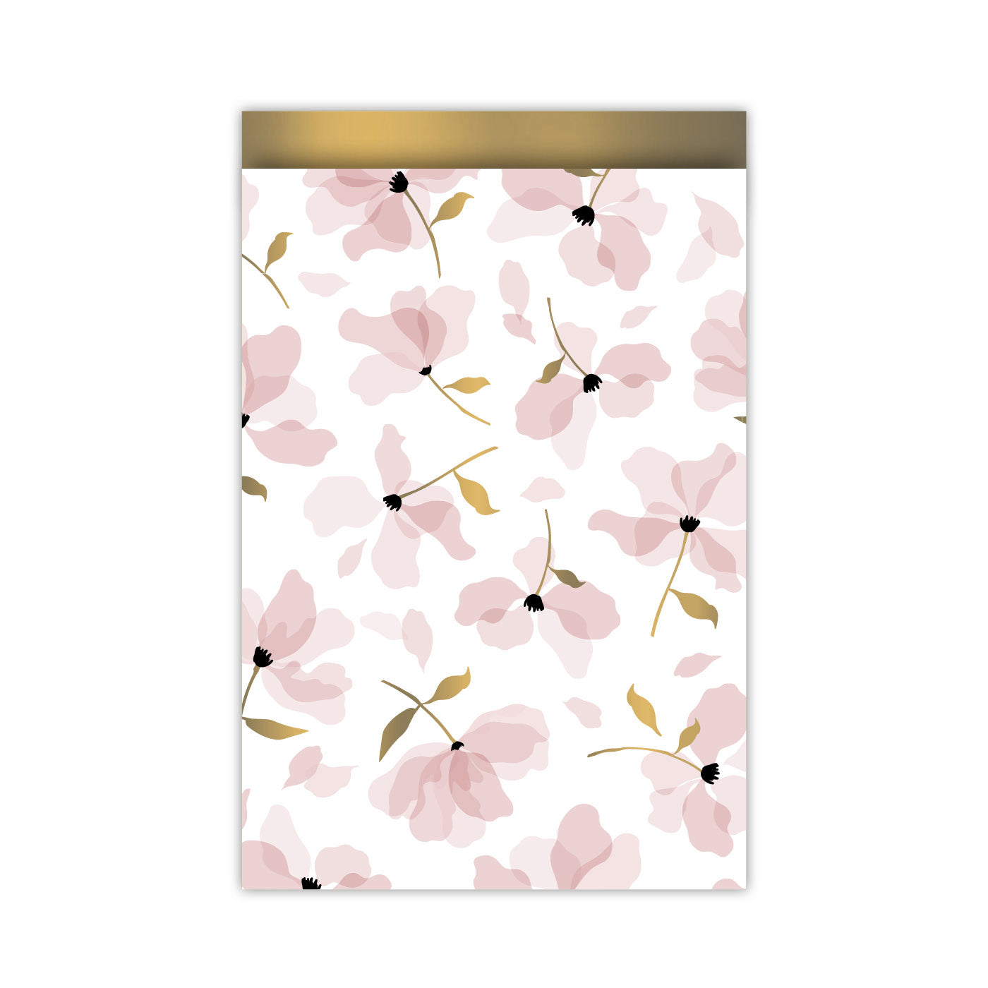 Cadeauzakje large - Petal flowers