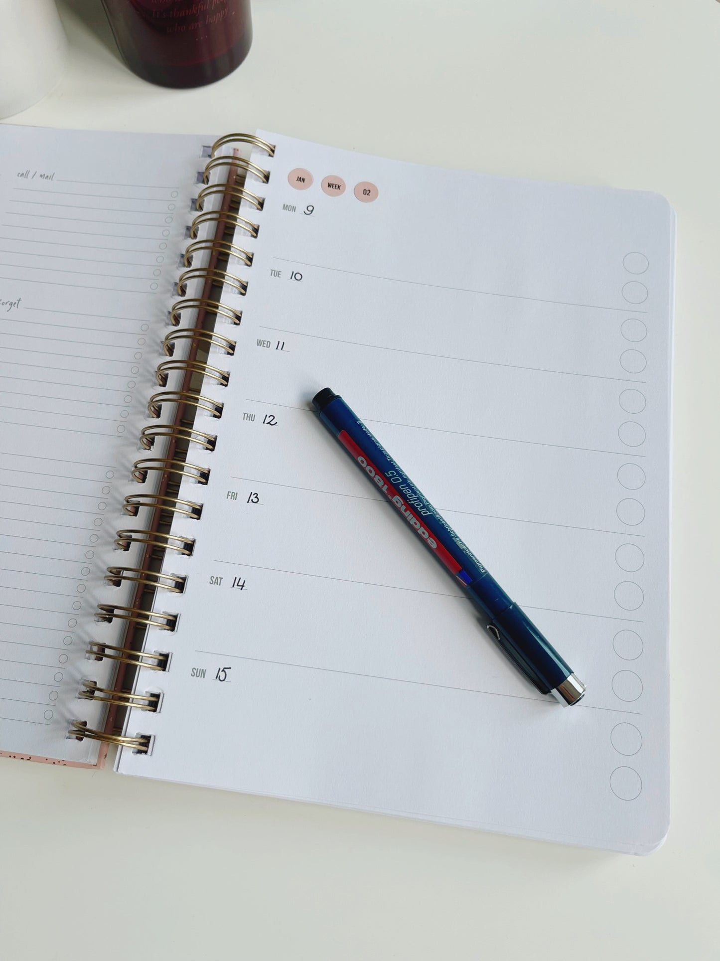 My Pink Planner - Ringband