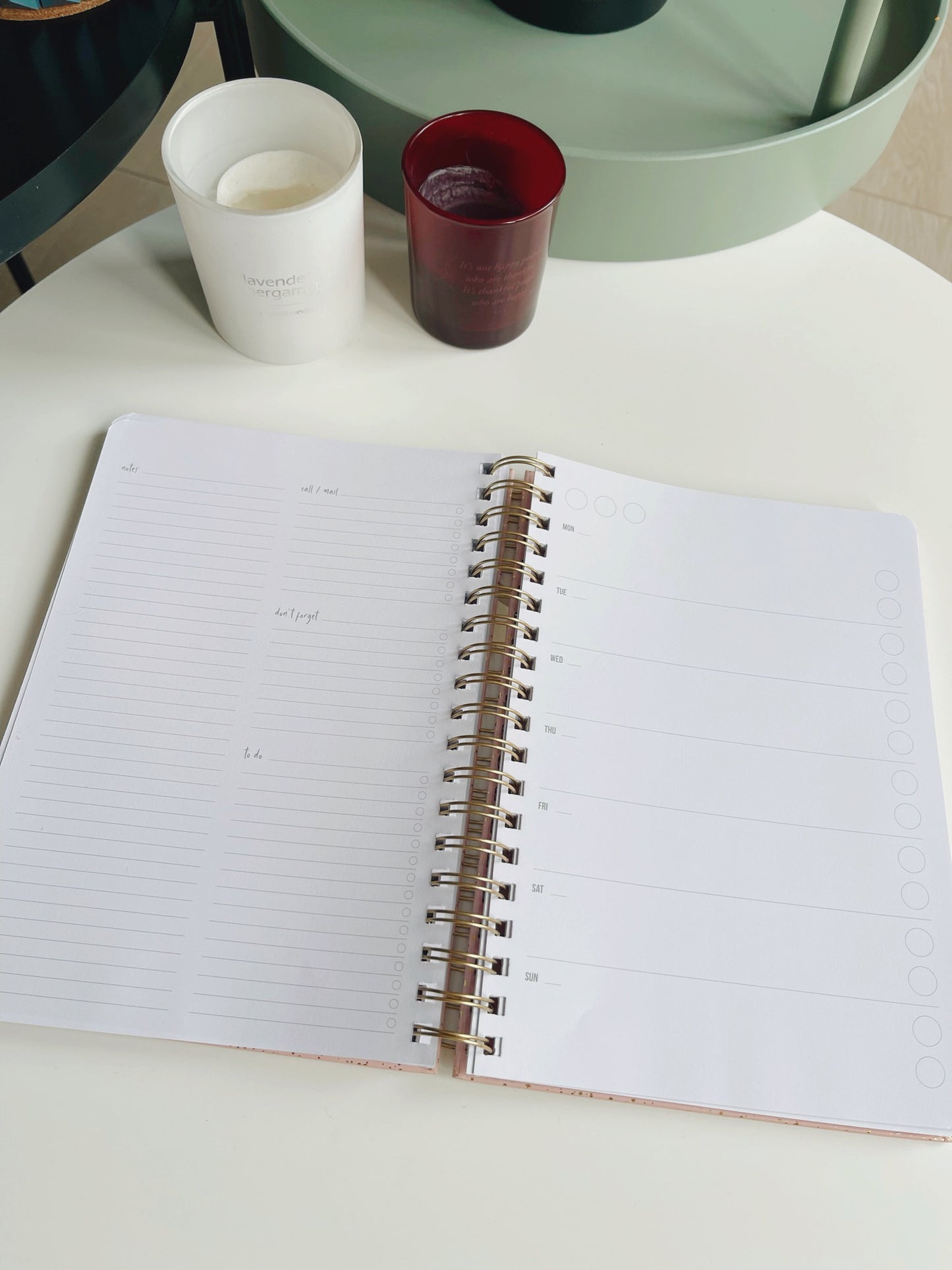 My Pink Planner - Ringband