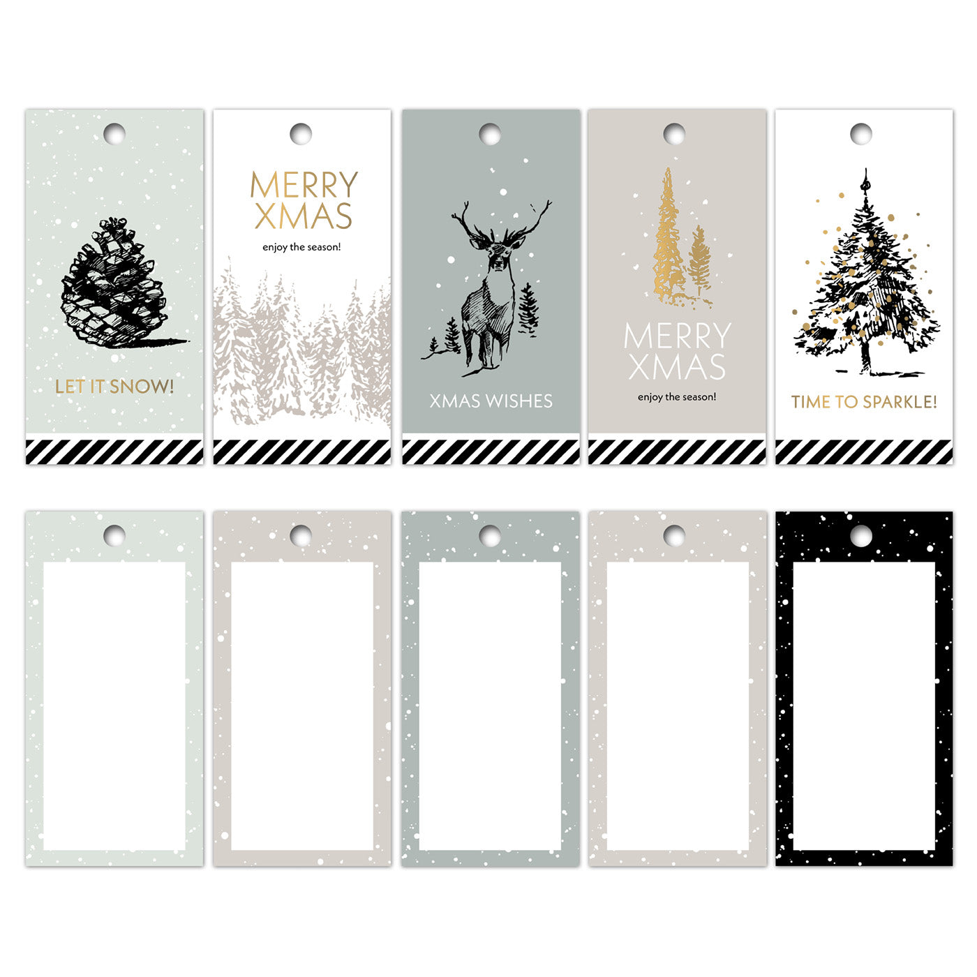 Cadeaulabels signature Christmas