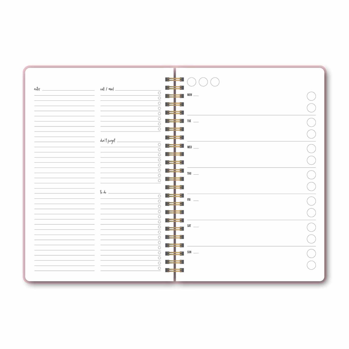 My Pink Planner - Ringband