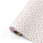 Cadeaupapier - Tiny Petals Wit/Paars