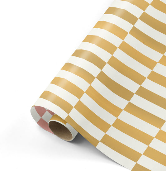 Cadeaupapier - Colorblocking Duotone Xmas Lovely