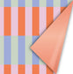 Cadeaupapier - Colorblocking warm