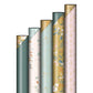 Cadeaupapier - Super Stars Roze/Goud