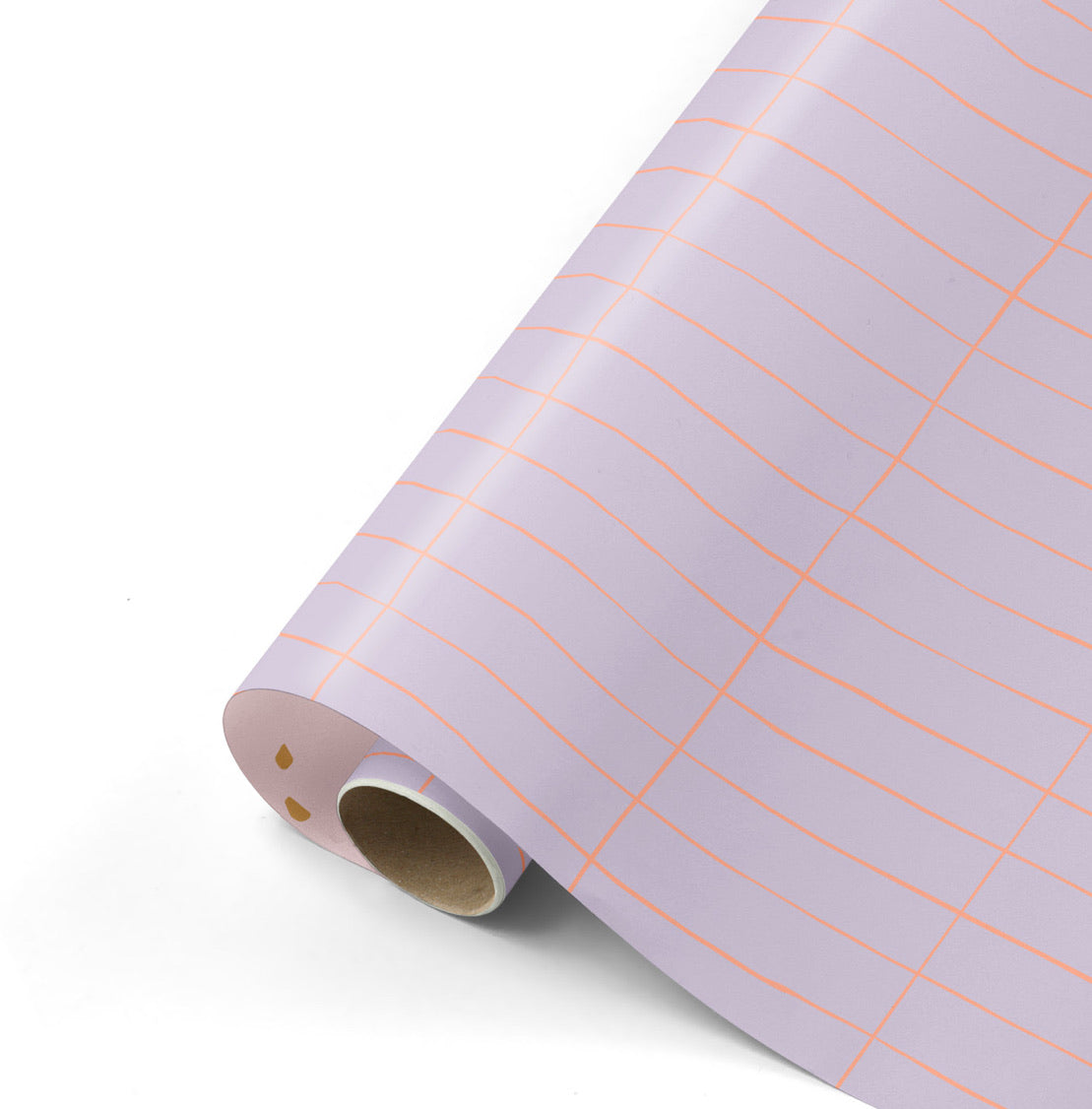 Cadeaupapier - lila stripes
