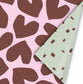 Cadeaupapier-XL Solo Heart warm