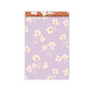 Cadeauzakje large - Classic Flowers lila
