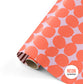 Cadeaupapier - Sculped dots lila