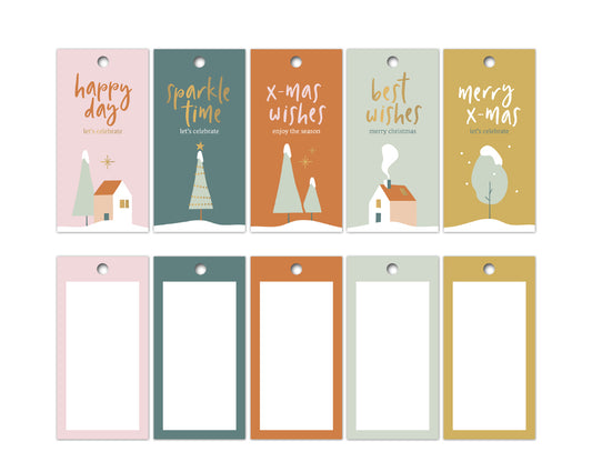 Cadeaulabels ‘Home for Christmas ‘24’