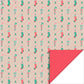 Kerst Inpakpapier Patchwork Candy – Beige, Groen & Rood | 70 cm x 3 m