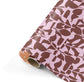 Cadeaupapier - Abstract botanics fall purple