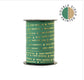 Kerstlint met Merry Christmas - bosgroen & beige| 5 meter