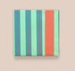 Cadeaupapier - stripe chalk green (70 cm)
