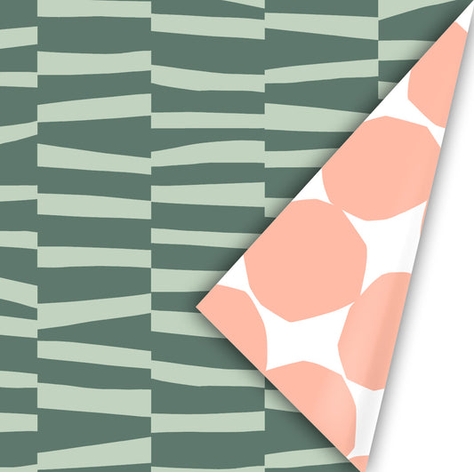 Cadeaupapier - Bold lines fall