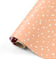 Cadeaupapier - Minimal dots orange