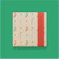 Kerst Inpakpapier Patchwork Candy – Beige, Groen & Rood | 70 cm x 3 m