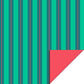 Cadeaupapier - stripe chalk green (70 cm)
